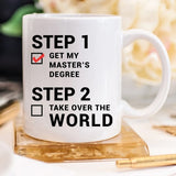 Masters Degree Graduation Gift Masters Degree Mug