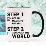 Masters Degree Graduation Gift Masters Degree Mug
