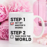 Masters Degree Graduation Gift Masters Degree Mug