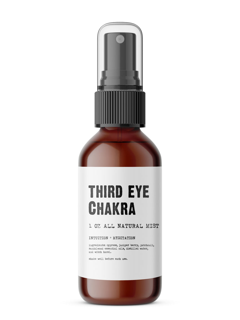 Third Eye Chakra - Meditation/Body Mist - Made with All Natural Ingredients