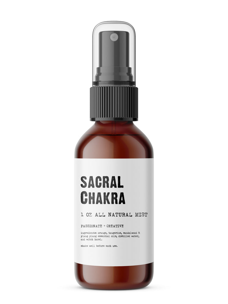 Sacral Chakra - Meditation/Body Mist - Made with All Natural Ingredients