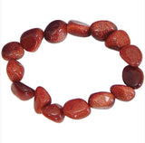 Genuine Tumbled Goldstone Bracelet